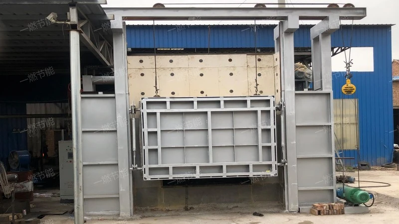 печь для подогрева газа сквозной ковкой