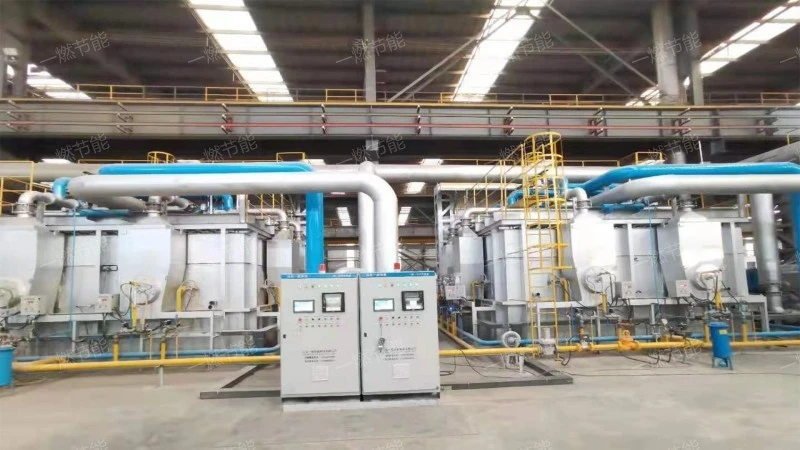 Трубное подогревательное устройство с регенерацией природного газа