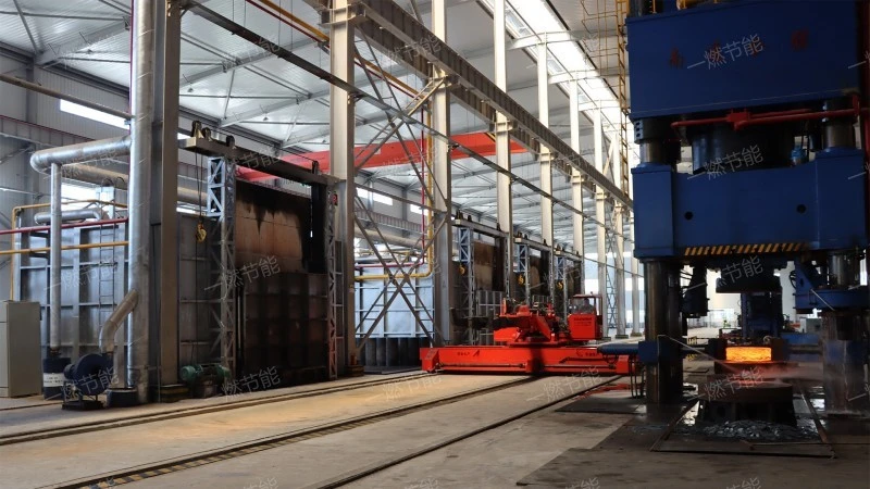 Газовая цепная печь регенеративного типа