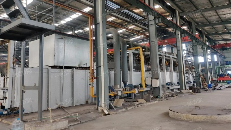 кузнечно - нагревательная печь для газоаккумуляторных станций