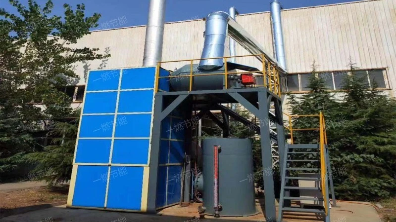 Система денитрации дымовых газов печей сталелитейного завода